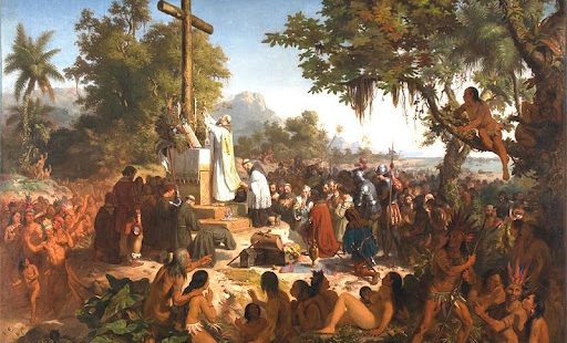 Primeira Missa no Brasil Victor Meirelles 1861